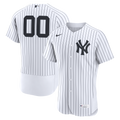 New York Yankees Nike Home Authentic Custom Jersey - White