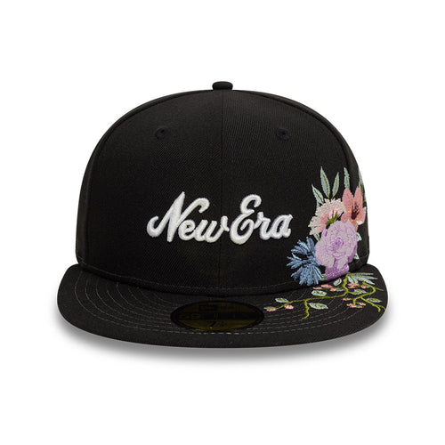 Branded New Era MLB Floral 59Fifty New Era Black/White