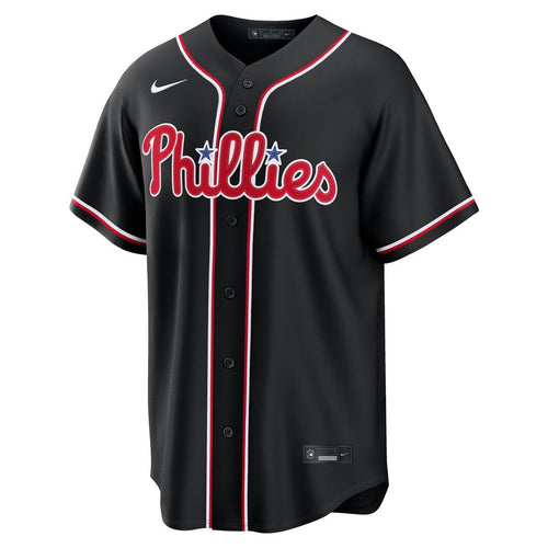 Bryce Harper Philadelphia Phillies Nike Fashion Replica Black Out Jersey