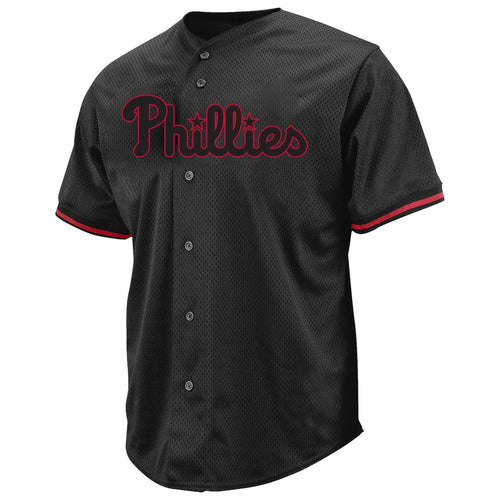 Bryce Harper Philadelphia Phillies Profile Big & Tall Pop Fashion Jersey - Black