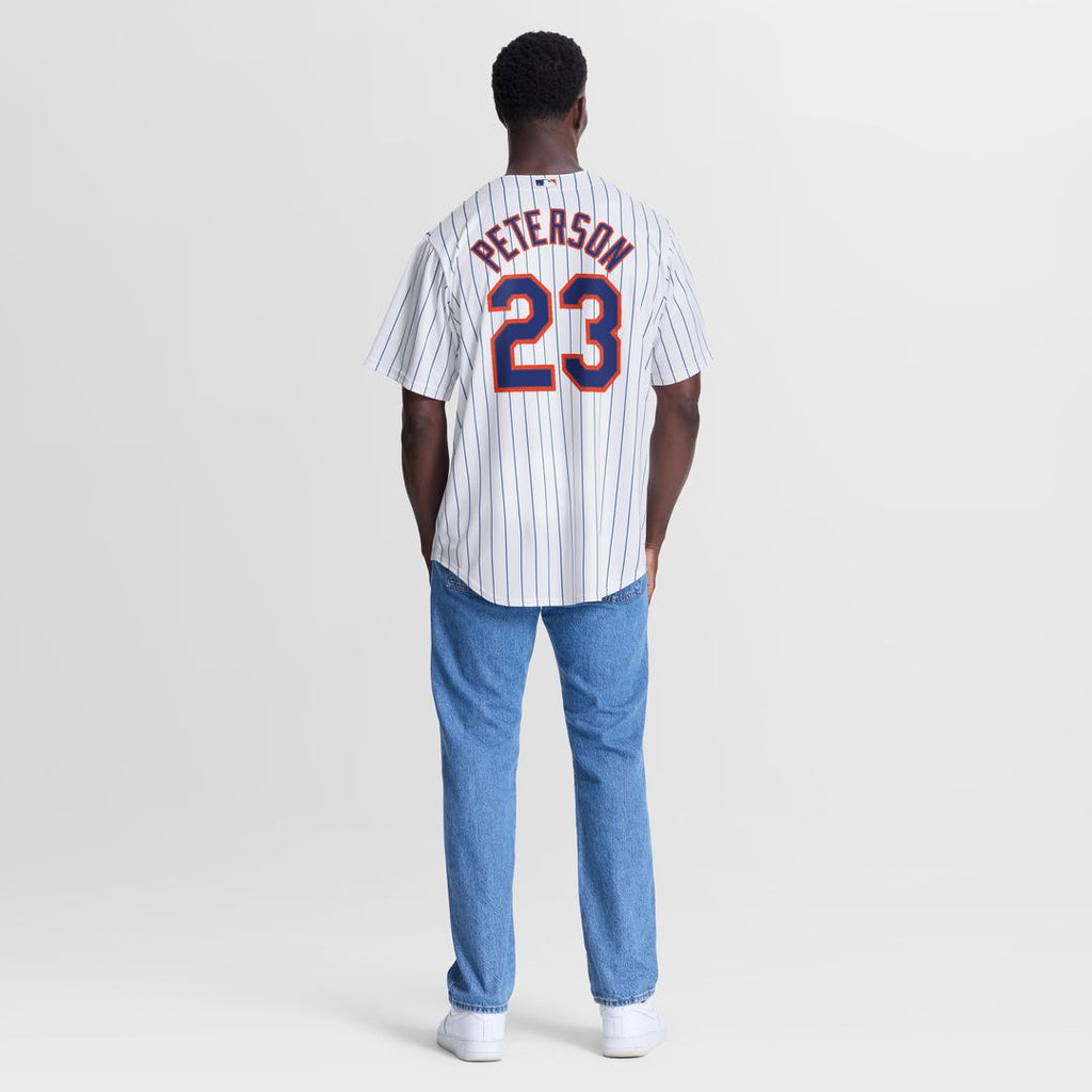 David Peterson New York Mets Nike Home Replica Jersey - White