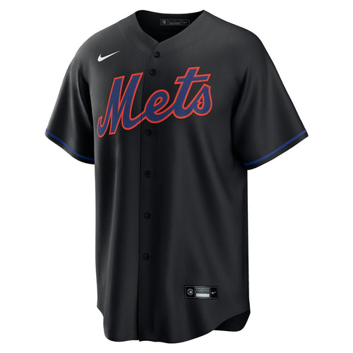 Brandon Nimmo New York Mets Nike Alternate Replica Jersey - Black