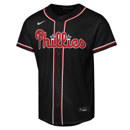 Bryce Harper Philadelphia Phillies Nike Youth Fashion Replica Player Jersey - Black