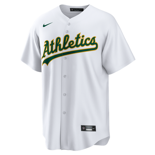 Athletics Nike Home Big & Tall Replica Jersey - White