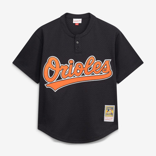 Cal Ripken Jr. Baltimore Orioles Mitchell & Ness Authentic Batting Practice Jersey - Black
