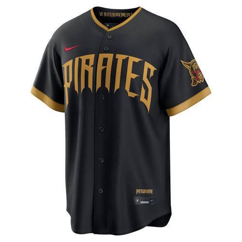 Bryan Reynolds Pittsburgh Pirates Nike 2026 City Connect Stadium Jersey - Black