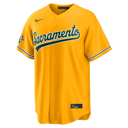 Brent Rooker Athletics Nike Alternate Stadium Jersey - Gold